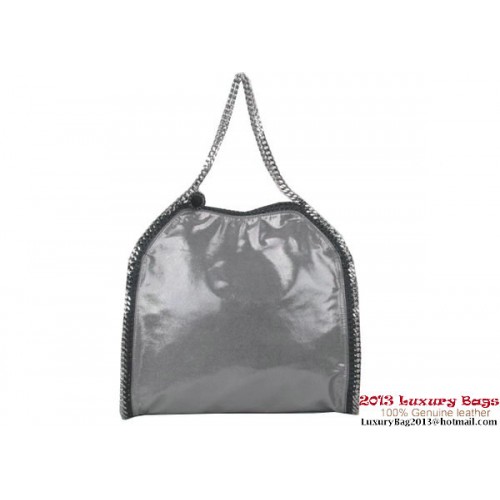 Stella McCartney Falabella PVC opvouwbare draagtas 811 zilver