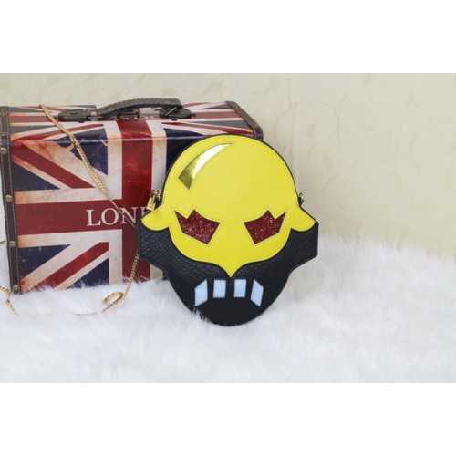 Stella McCartney SUPERSTELLAHEROES CROSS BODY BAG 892 Zwart&Geel