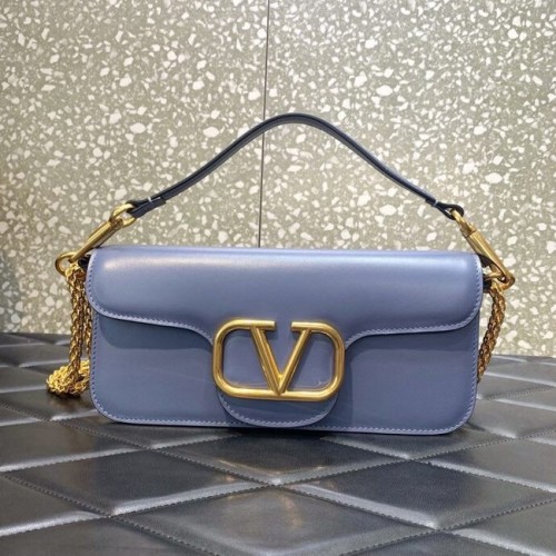 VALENTINO GARAVANI Loco Kalfsleren tas 2B0K30 blauw