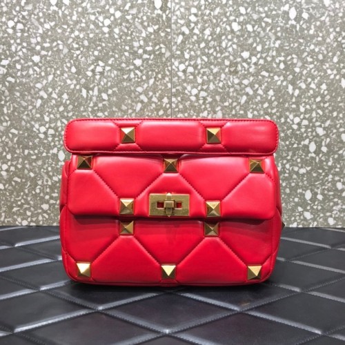 VALENTINO GARAVANI Roman Stud Napa schapenleer 1189S rood