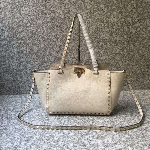 VALENTINO Rockstud medium draagtas 0972 wit