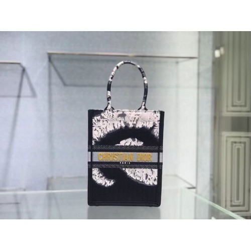 VERTICALE DIOR BOOK TOTE Blauw C1212E