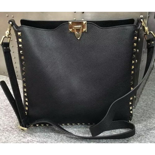 Valentino Garavani Rockstud hobo tas VO84499 zwart
