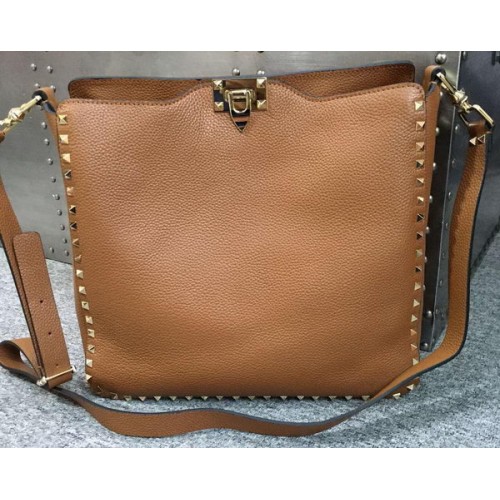 Valentino Garavani Rockstud hobo tas VO84499 kaki