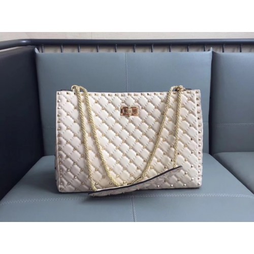 Valentino Starry Series Boodschappentas Origineel Schapenleer 0346 gebroken wit