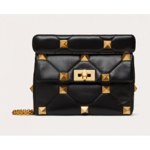 Valentino medium Garavani Roman Stud V2060 zwart