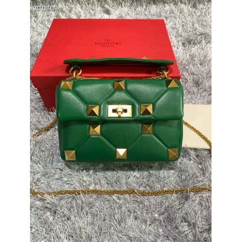 Valentino mini Garavani Roman Stud V2061 groen