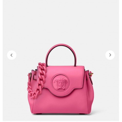 Versace leren draagtas 17455 roze