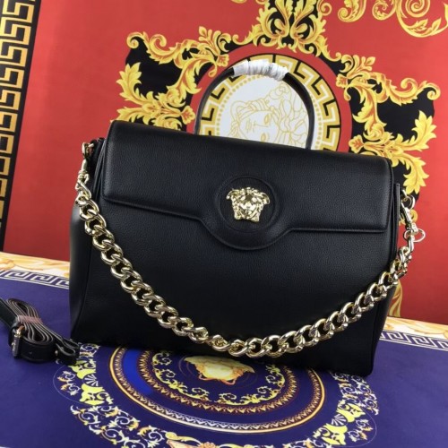 Versace Original grote kalfsleren tas FS1042 zwart