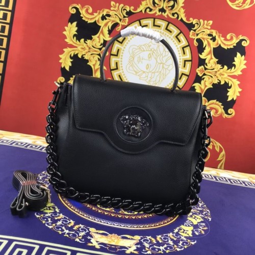 Versace Original middelgrote kalfsleren tas FS1041-1 zwart