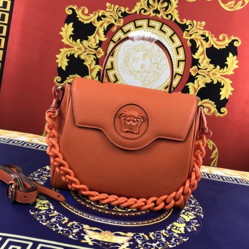 Versace Original medium kalfsleren tas FS1041 oranje