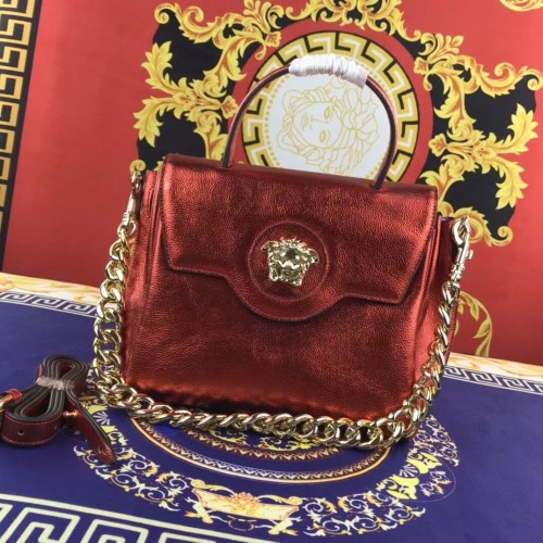 Versace Original middelgrote kalfsleren tas FS1041 rood