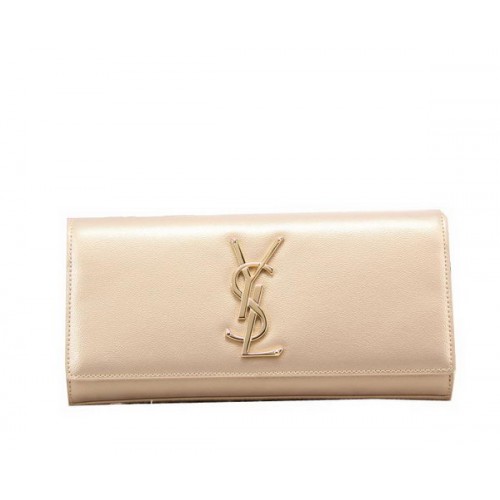 YSL Classic monogram handtas lakleer Y8909 goud