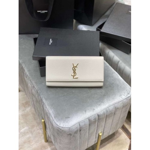 YSL Saint Laurent medium Kate tas Y306078 IVOOR NATURAL