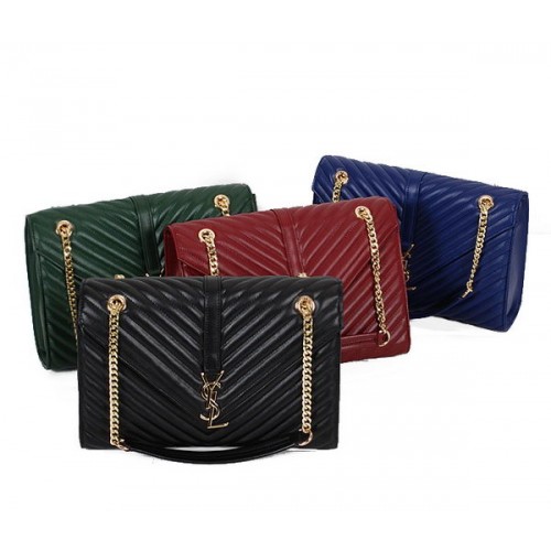 Yves Saint Laurent klassieke kleptas met monogram Y8900