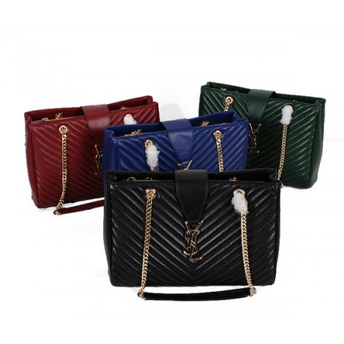 Yves Saint Laurent klassieke monogram boodschappentas Y8711