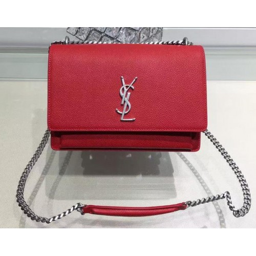 Yves Saint Laurent Cross-body schoudertas Y13927 rood