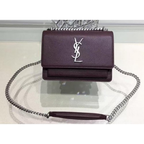 Yves Saint Laurent Cross-body schoudertas Y13928 paars