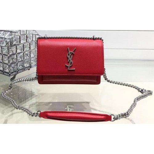 Yves Saint Laurent Cross-body schoudertas Y13928 rood