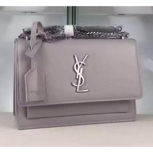 Yves Saint Laurent Cross-body schoudertas Y8816 grijs