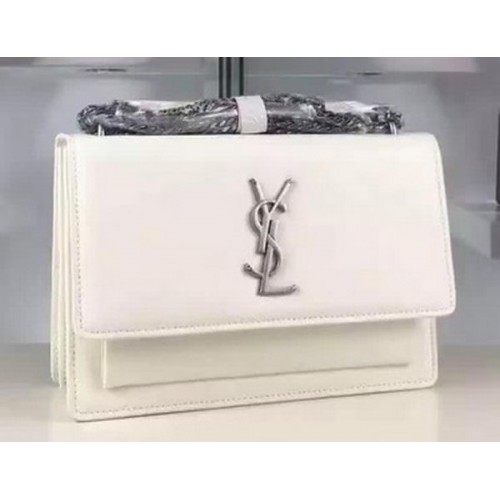 Yves Saint Laurent Cross-body schoudertas Y8816 wit