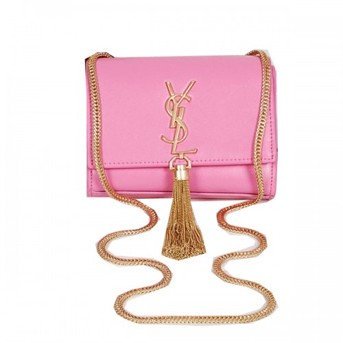 Yves Saint Laurent MINI Monogramme Cross-body Schoudertas Roze