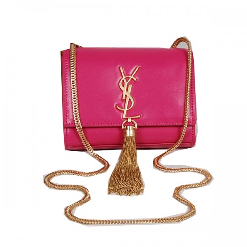 Yves Saint Laurent MINI Monogramme Cross-body Schoudertas Roze