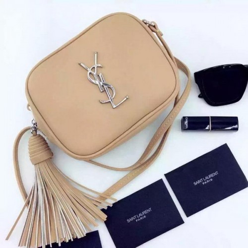Yves Saint Laurent Monogram Blogger Bag Y16SS Abrikoos