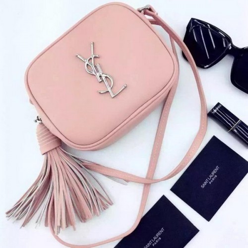 Yves Saint Laurent Monogram Blogger Tas Y16SS Roze