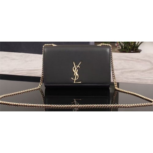 Yves Saint Laurent Monogramme Cross-body schoudertas 1311228 Zwart