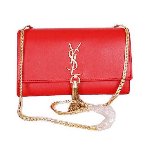 Yves Saint Laurent Monogramme schoudertas Y7130 rood