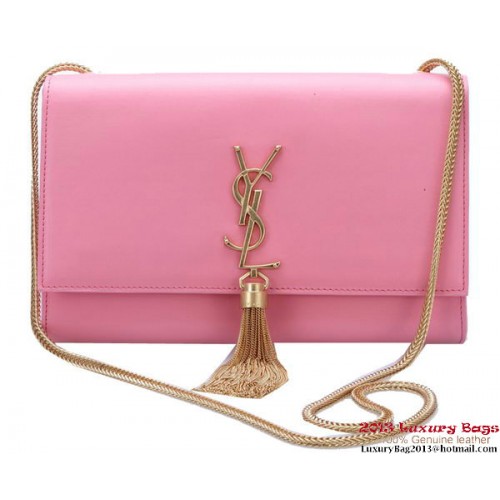 Yves Saint Laurent Small Monogramme Cross-body Schoudertas Y042 Roze