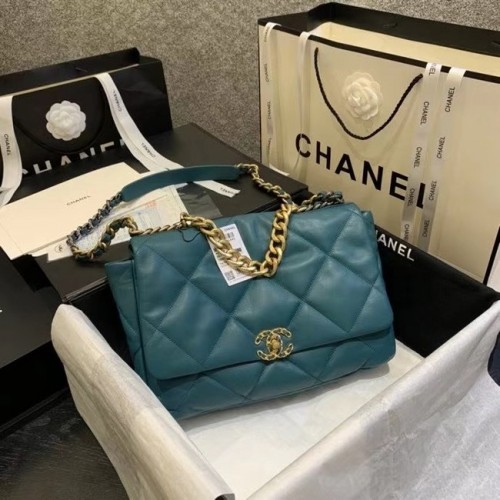 chanel 19 grote kleptas AS1162 blauw