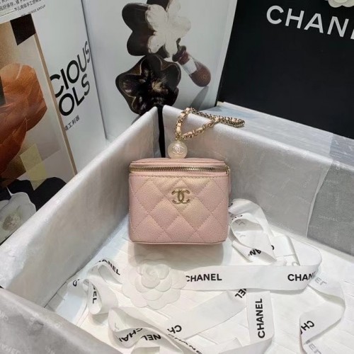 chanel kleine kaptafel met ketting AP2118 roze